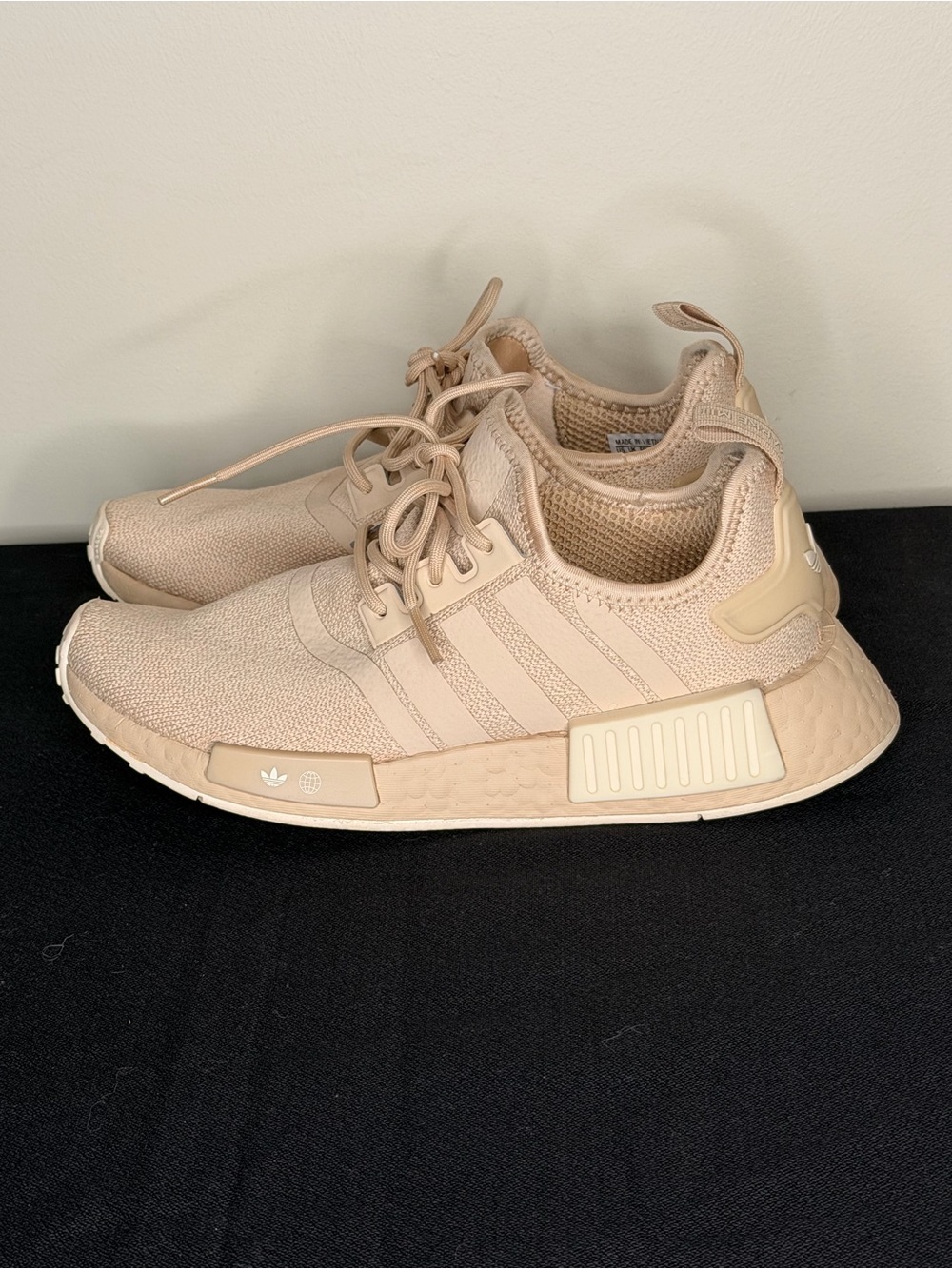 adidas NMD R1 Sneakers in Light Tan